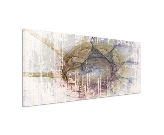 Enigma Panorama Abstract 1488 Graphic Art Print on Canvas