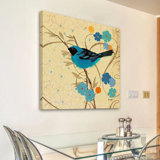 Hooded Oriole I by Evelia - Wrapped Canvas Graphic Art Print