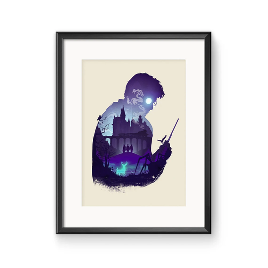 Potter Movie Poster Print
