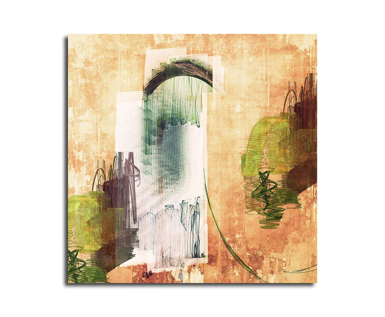 Enigma Abstract 388 Graphic Art Print on Canvas