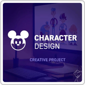 Adobe PhotoShop & Illustrator : Character Design Course