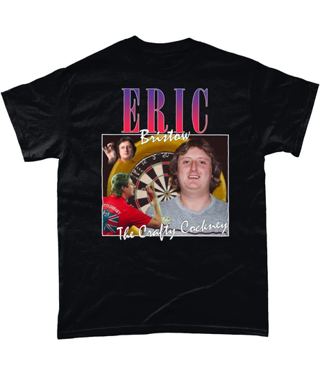 Darts Gifts, Lover Shirt, Fan, Bullseye Presents, Funny Arrows Theme, Darting Delights, Eric Bristow Cotton T-Shirt