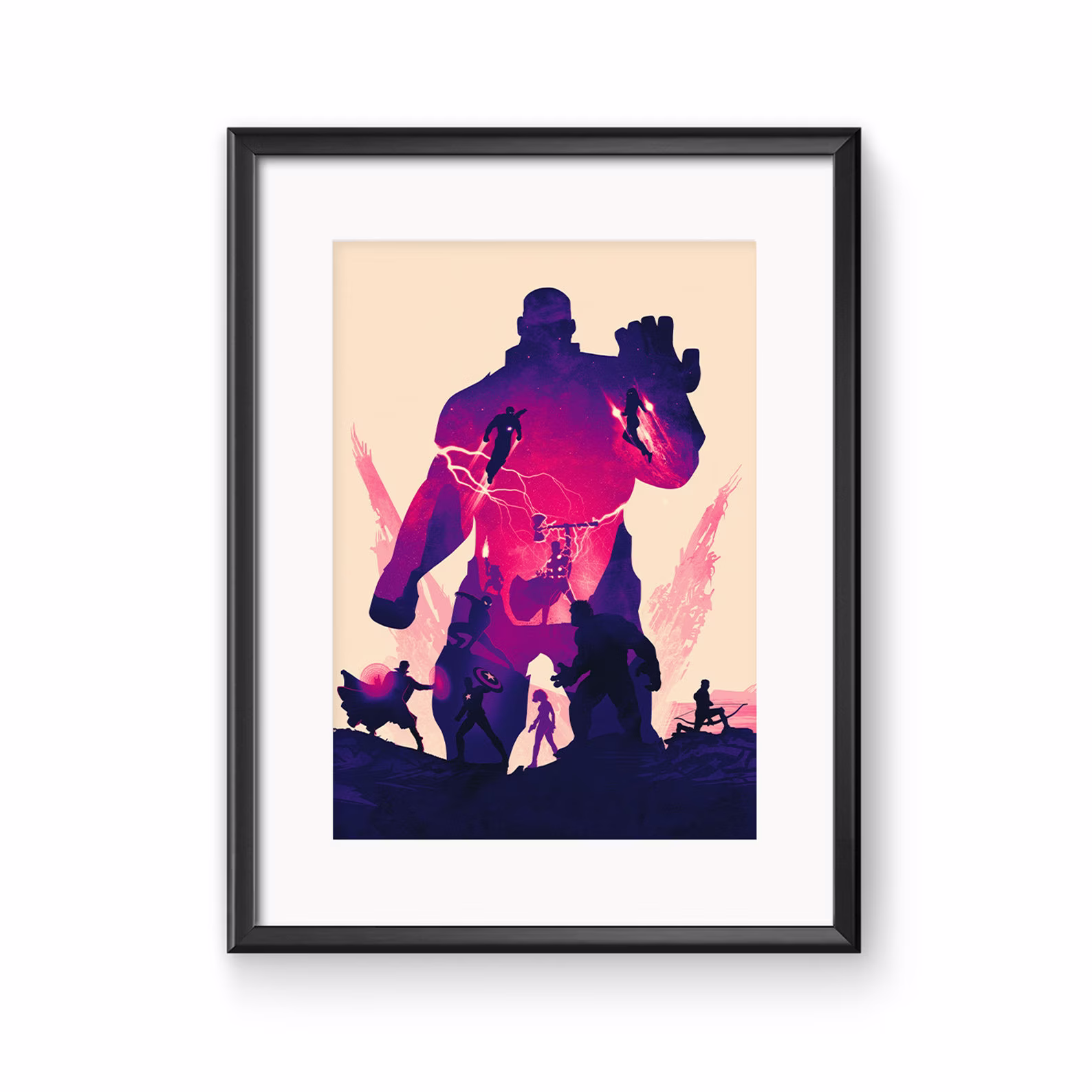 Marvels The Avengers Infinity War Movie Poster Print, 2, Endgame