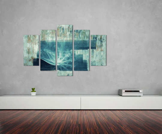 Sculpture Abstract 1190 Graphic Art Print Multi-Piece Image on Canvas
