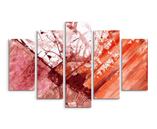 Enigma Abstract 607 Graphic Art Print Multi-Piece Image on Canvas