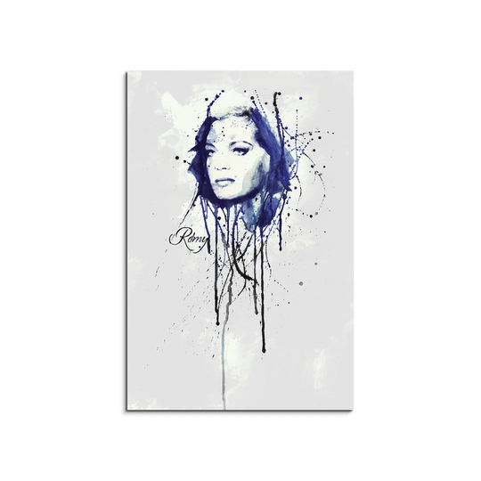 Romy Schneider - Wrapped Canvas Graphic Art Print on Canvas