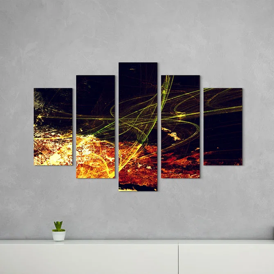 Enigma Scultpure Abstract 1044 Graphic Art Print Multi-Piece Image on Canvas