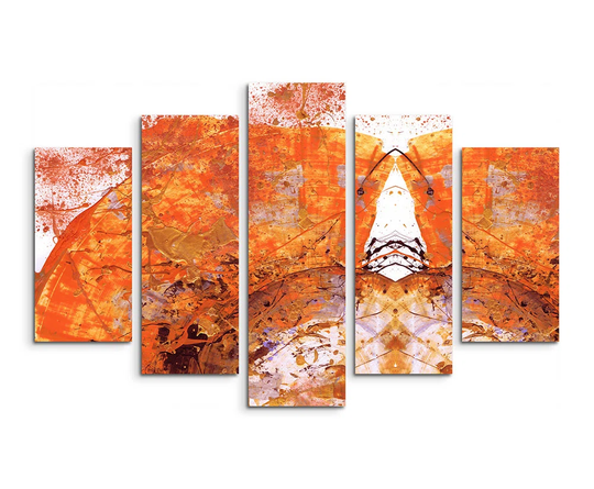 Enigma Abstract 640 Graphic Art Print Multi-Piece Image on Canvas