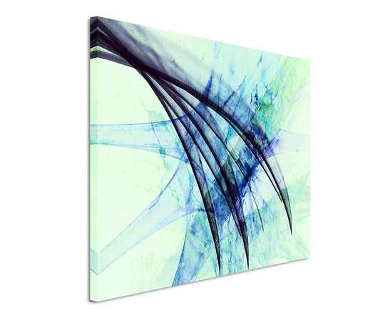 Enigma Abstract 1483 Graphic Art Print on Canvas