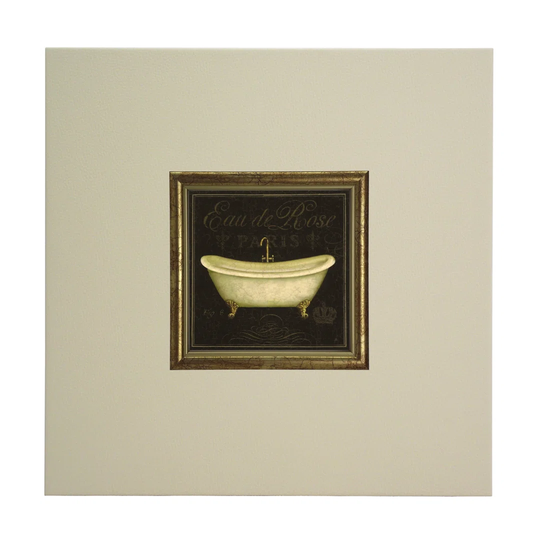 Bain De Luxe II Framed Graphic Art Print on Paper