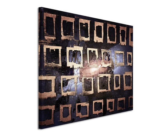 Enigma 817 Abstract Graphic Art Print on Canvas