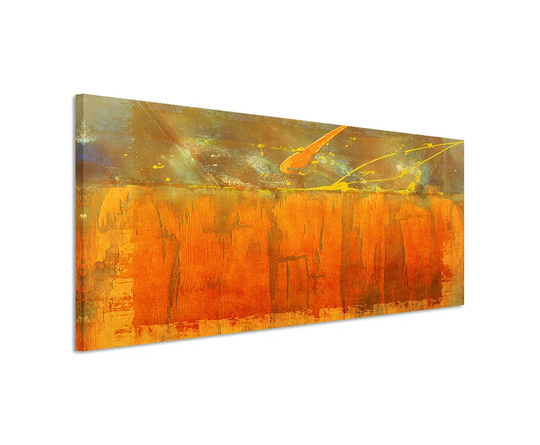 Enigma Panorama Abstract 942 Graphic Art Print on Canvas