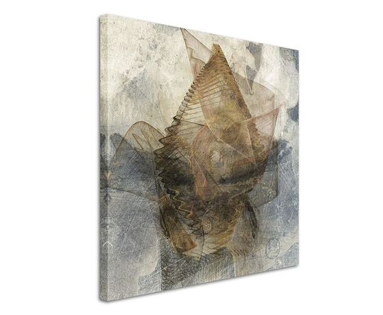Enigma Abstract 1350 Graphic Art Print on Canvas