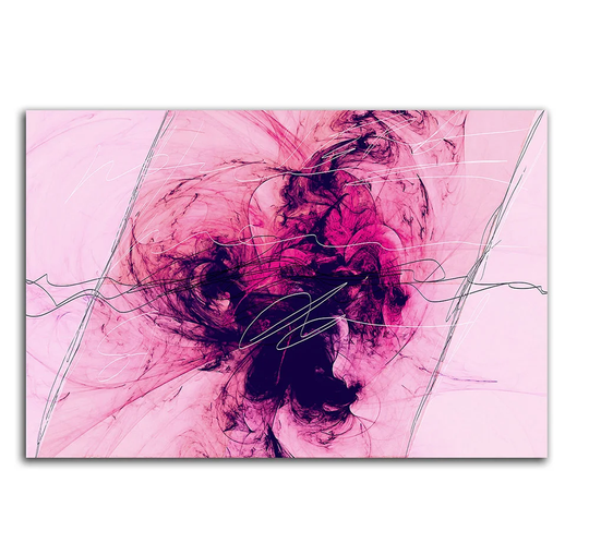 Abstract 274 Graphic Art Print On Canvas