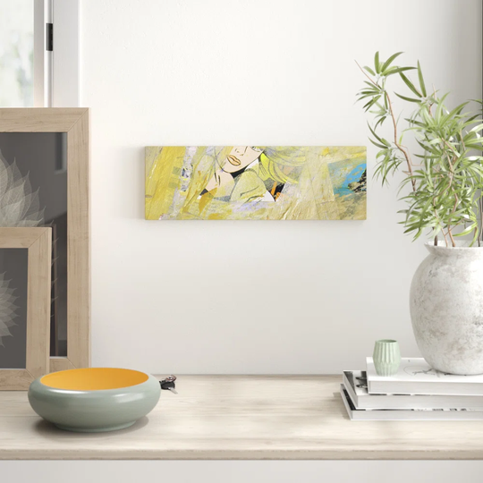 Enigma Panorama Abstract 537 Graphic Art Print on Canvas