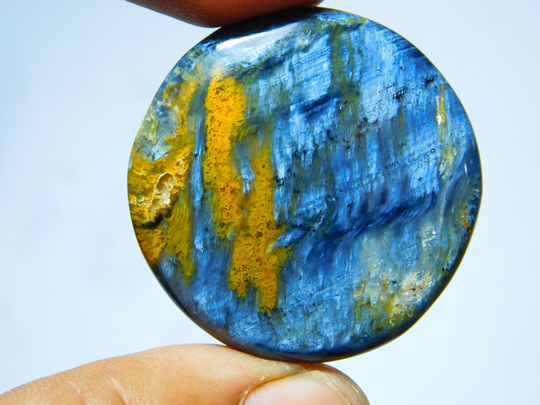Aaa Rare Pietersite Gemstone, Natural Cabochon, Top Quality Loose Stone 60Cts.(34x34mm