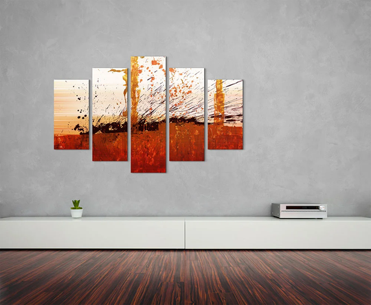 Enigma Abstract 699 Graphic Art Print Multi-Piece Image on Canvas