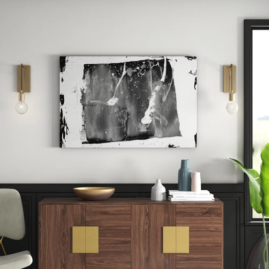 Enigma 1001 Abstract Graphic Art Print on Canvas