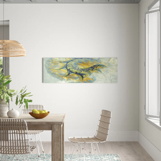 Enigma Panorama Abstract 1194 Graphic Art Print on Canvas