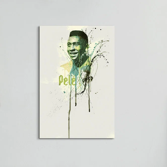 Enigma - Pele Graphic Art Print on Canvas