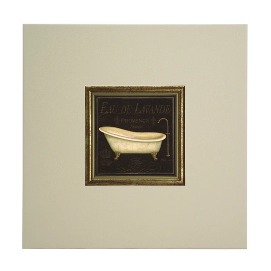Bain De Luxe I Framed Graphic Art Print on Paper