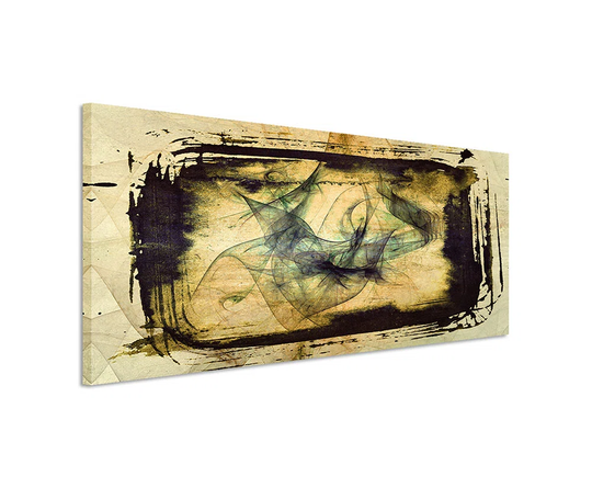 Enigma Panorama Abstract 1101 Graphic Art Print on Canvas