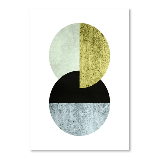 Geometric Art 17 by Pop Monica - Unframed Graphic Art Print on Paper