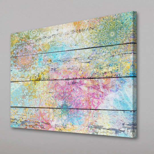 Vintage Abstract 5182 by Irena Orlov - Wrapped Canvas Graphic Art Print