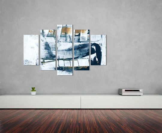 Enigma Abstract 943 Graphic Art Print Multi-Piece Image on Canvas