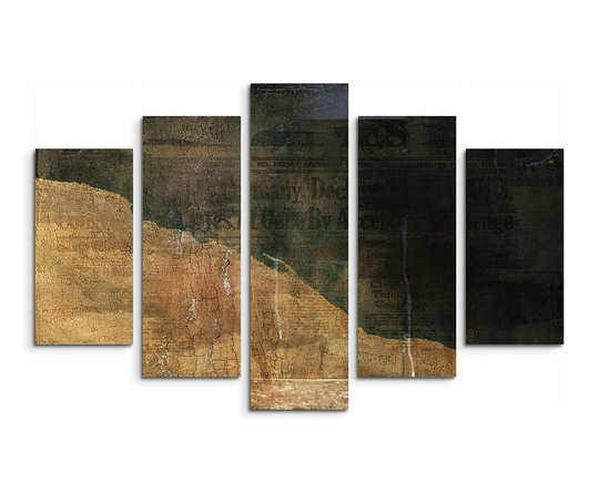 Enigma Abstract 818 Graphic Art Print Multi-Piece Image on Canvas