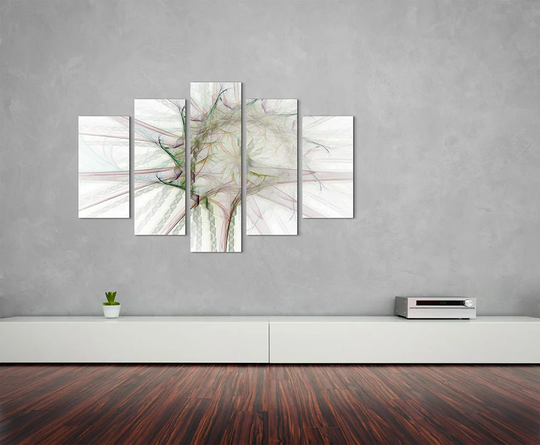 Enigma Sculpture Abstract 1304 Graphic Art Print Multi-Piece Image on Canvas