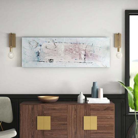 Enigma Panorama Abstract 1219 Graphic Art Print on Canvas