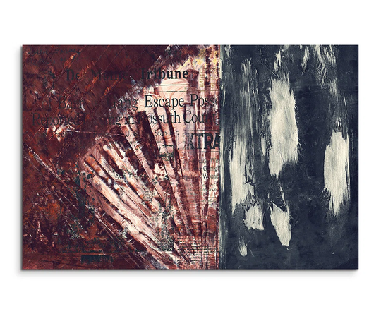 Enigma 856 Abstract Graphic Art Print on Canvas