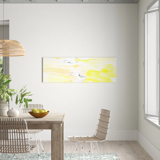 Enigma Panorama Abstract 004 Graphic Art Print on Canvas