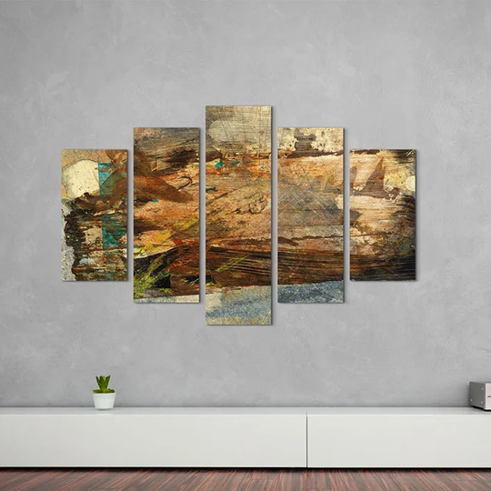 Enigma Abstract 898 Graphic Art Print Multi-Piece Image on Canvas