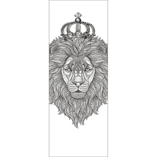 Lion King Graphic Art Print on Canvas