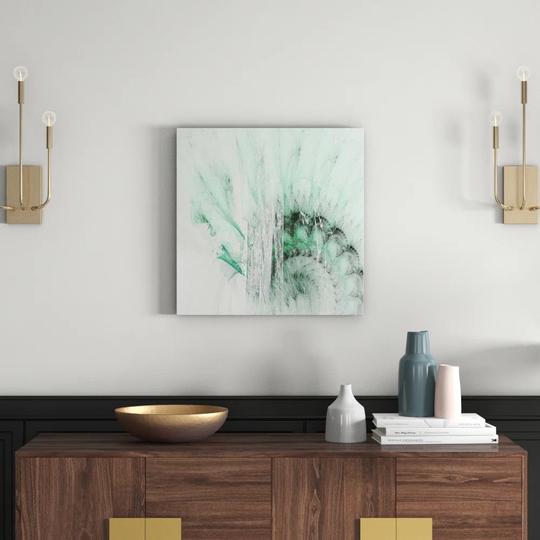 Enigma Abstract 1252 Graphic Art Print on Canvas