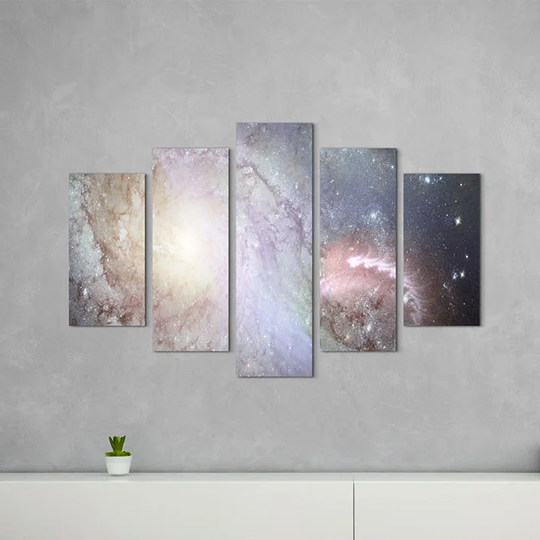 Abstract Sculpture 1248 Multi-Piece Image Graphic Art Print on Wrapped Canvas