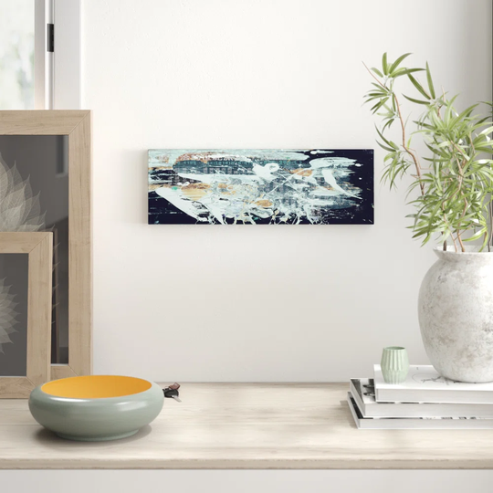 Enigma Panorama Abstract 830 Graphic Art Print on Canvas