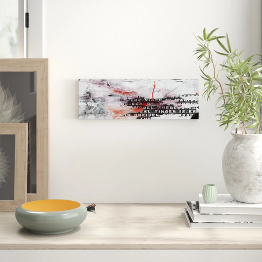 Enigma Panorama Abstract 742 Graphic Art Print on Canvas