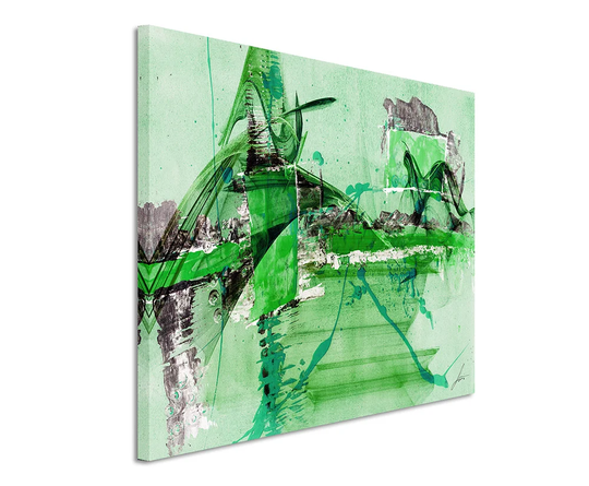 Enigma Abstract 719 Graphic Art Print on Canvas