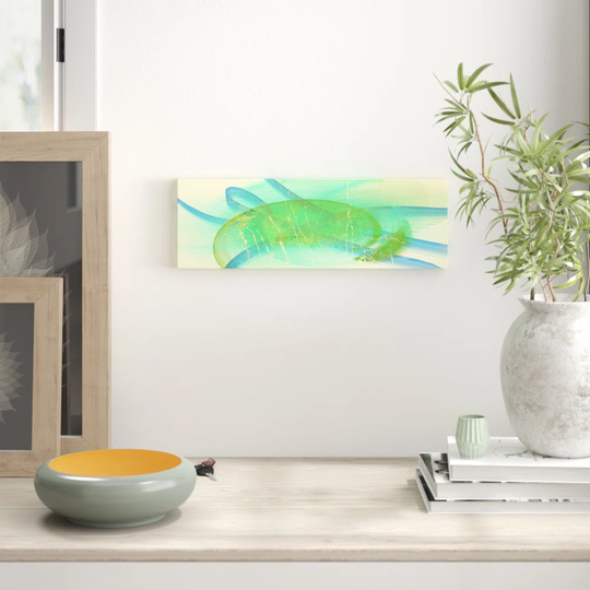 Enigma Panorama Abstract 1371 Graphic Art Print on Canvas