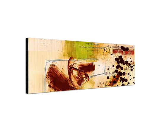 Enigma Panorama Abstract 470 Graphic Art Print on Canvas