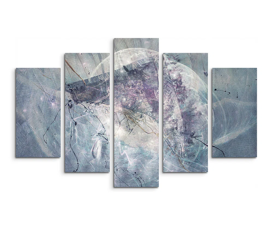 Enigma Sculpture Abstract 1212 Graphic Art Print Multi-Piece Image on Canvas