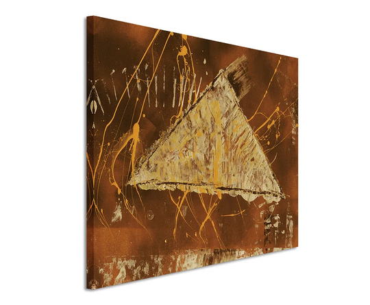Enigma Abstract 724 Graphic Art Print on Canvas