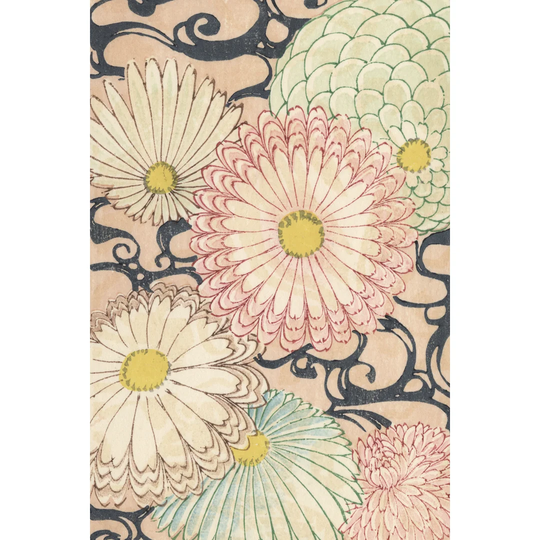 Japanese Graphic Design V by Korin Furuya - Wrapped Canvas Graphic Art Print