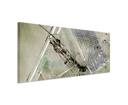 Enigma Panorama Abstract 873 Graphic Art Print on Canvas