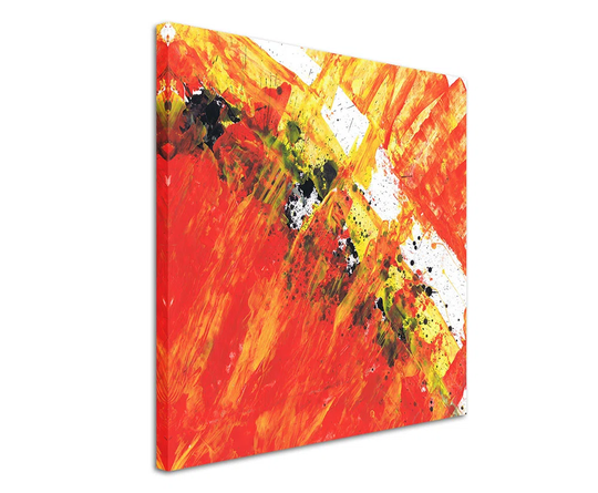 Enigma Abstract 510 Graphic Art Print on Canvas