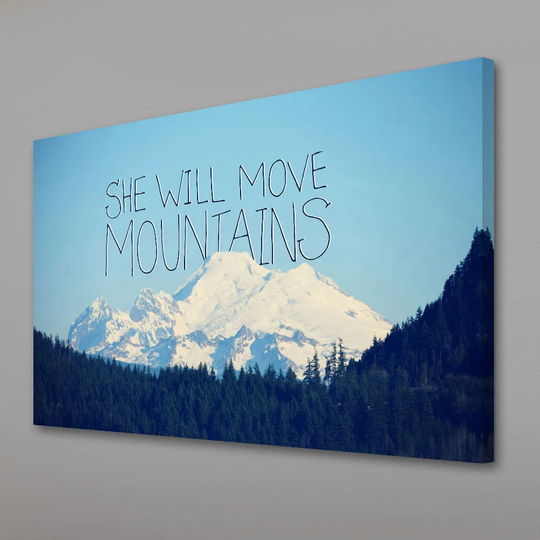 She Will Move Mountains by Robert Dickinson - Wrapped Canvas Graphic Art Print