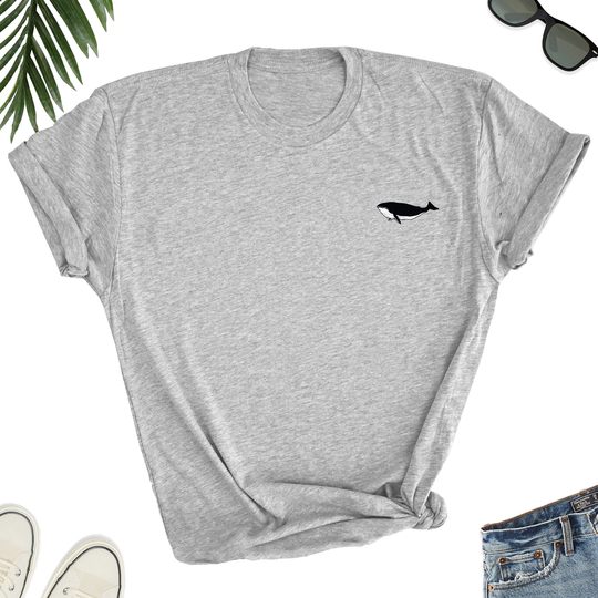 Whale Shirt, Icon Tee, Lover, Love T-Shirt, Ocean Lover Animal Unisex Shirt